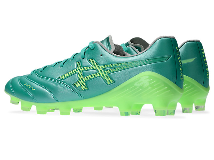 Lookbook ASICS DS Light X-Fly 6 Chaussures Foot Vert Aurora/Vert Éclatant 1101A076-300