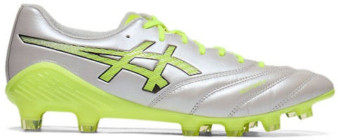 Asics DS Light X-Fly 6 Soccer Cleats Cloud Grey/Safety Yellow 1101A084-020 Asics DS Light X-Fly 6 Soccer Cleats Cloud Grey/Safety Yellow 1101A084-020