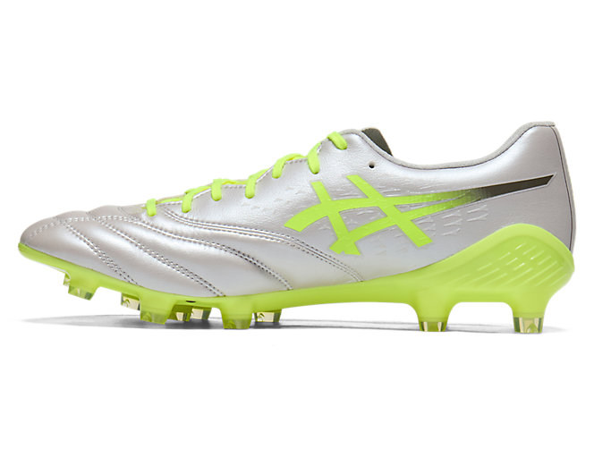 Shop Asics DS Light X-Fly 6 足球鞋 雲灰/安全黃 1101A084-020