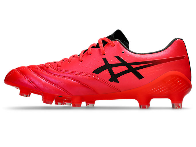 Shop ASICS DS LIGHT X-FLY 6 Scarpe da Calcio Rosso Flash/Nero 1101A076-600