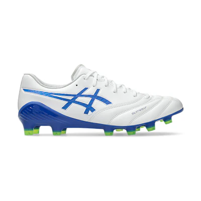 ASICS DS Light X-Fly 6 Soccer Cleats White/Asics Blue