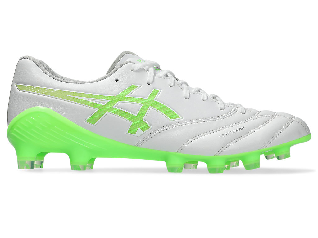 ASICS DS LIGHT X-FLY 6 Soccer Cleats White/Green Gecko 1101A076-100