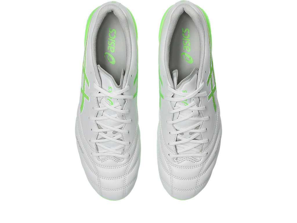 Details for 아식스 DS 라이트 X-FLY 6 축구화 화이트/그린 게코 1101A076-100