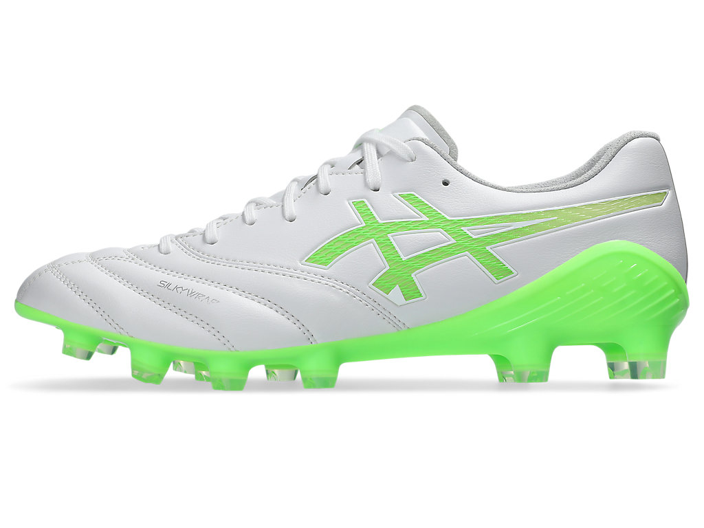 Cheap 아식스 DS 라이트 X-FLY 6 축구화 화이트/그린 게코 1101A076-100