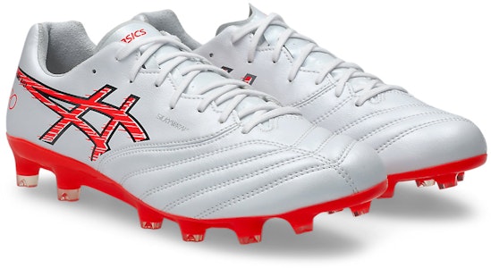 アシックス DS ライト X-FLY PRO 3 サッカースパイク ホワイト/フラッシュレッド 1101A072-103 Order アシックス DS ライト X-FLY PRO 3 サッカースパイク ホワイト/フラッシュレッド 1101A072-103