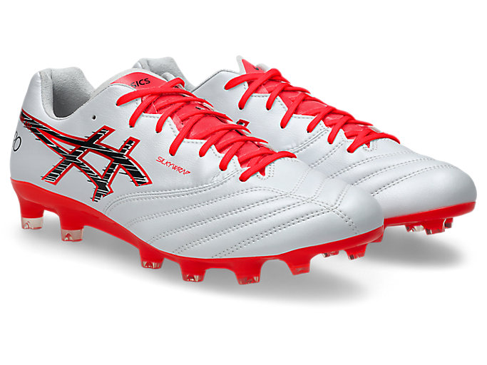 Order ASICS DS Light X-Fly Pro 3 Soccer Cleats White/Flash Red 1101A072-105