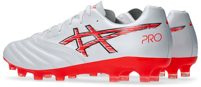 アシックス DS ライト X-FLY PRO 3 サッカースパイク ホワイト/フラッシュレッド 1101A072-103 Lookbook アシックス DS ライト X-FLY PRO 3 サッカースパイク ホワイト/フラッシュレッド 1101A072-103