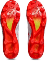 아식스 DS 라이트 X-FLY PRO 3 축구화 화이트/플래시 레드 1101A072-103 Sizing 아식스 DS 라이트 X-FLY PRO 3 축구화 화이트/플래시 레드 1101A072-103