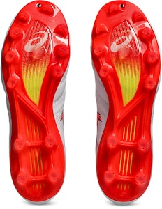 アシックス DS ライト X-FLY PRO 3 サッカースパイク ホワイト/フラッシュレッド 1101A072-103 Sizing アシックス DS ライト X-FLY PRO 3 サッカースパイク ホワイト/フラッシュレッド 1101A072-103