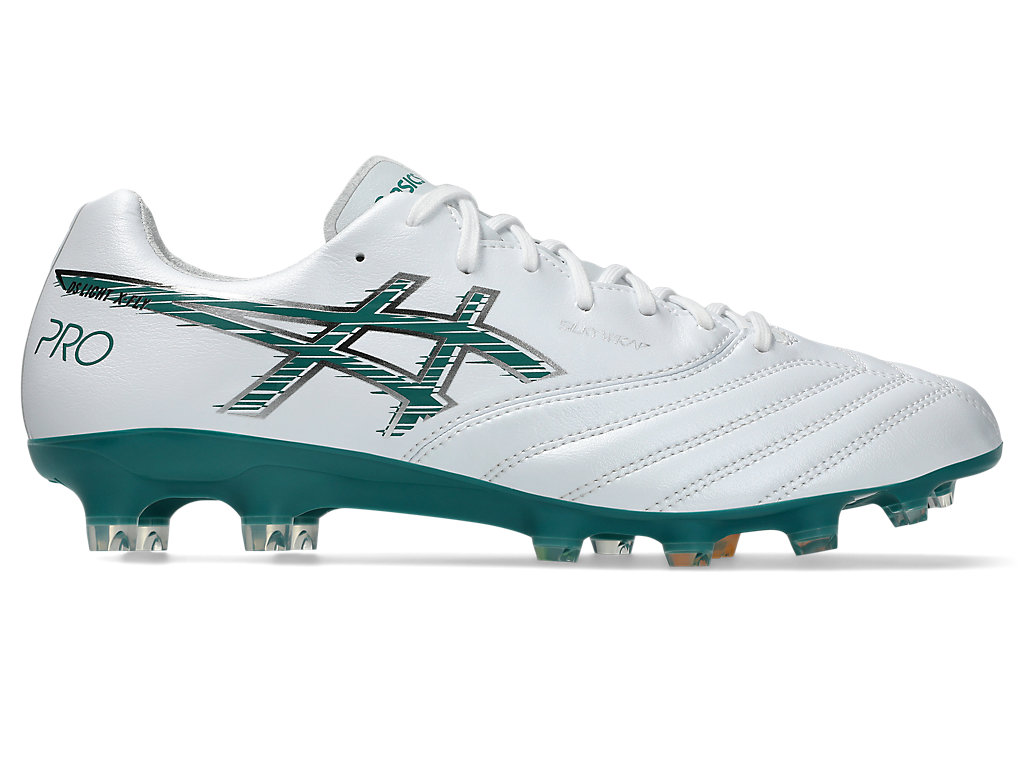 ASICS DS Light X-Fly Pro 3 Soccer Cleats White/Rainy Lake 1101A072-101
