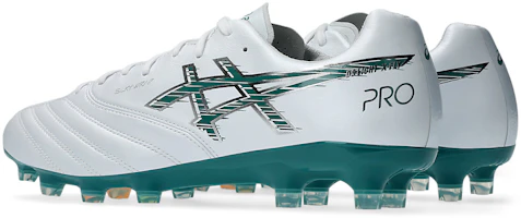 Lookbook ASICS DS Light X-Fly Pro 3 Fußballschuhe Weiß/Rainy Lake 1101A072-101