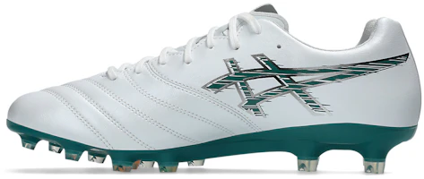 Shop ASICS DS Light X-Fly Pro 3 Fußballschuhe Weiß/Rainy Lake 1101A072-101