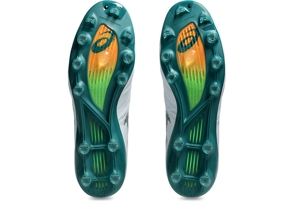 Sizing ASICS DS Light X-Fly Pro 3 Botas de Fútbol Blanco/Lago Lluvioso 1101A072-101