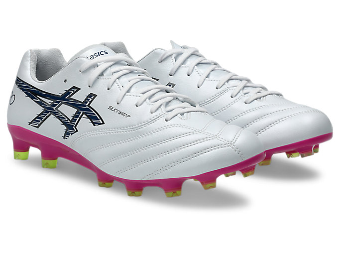 Order ASICS DS Light X-Fly Pro 3 Chaussures de Football Blanc/Bleu Crépuscule 1101A072-104