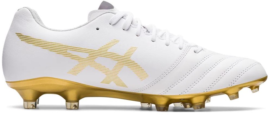 ASICS Ds Light X-Fly Pro Kasut Bola Sepak 'Putih Emas' 1101A025-122 Order ASICS Ds Light X-Fly Pro Kasut Bola Sepak 'Putih Emas' 1101A025-122