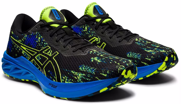 ASICS Dynablast 2 'Hitam Biru Hijau' 1011B453-001 Lookbook ASICS Dynablast 2 'Hitam Biru Hijau' 1011B453-001