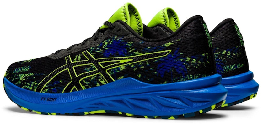 ASICS Dynablast 2 'Hitam Biru Hijau' 1011B453-001 Shop ASICS Dynablast 2 'Hitam Biru Hijau' 1011B453-001