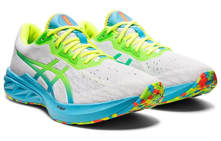 Lookbook ASICS Dynablast 2 ''Weiß Grün Gecho'' 1011B416-100
