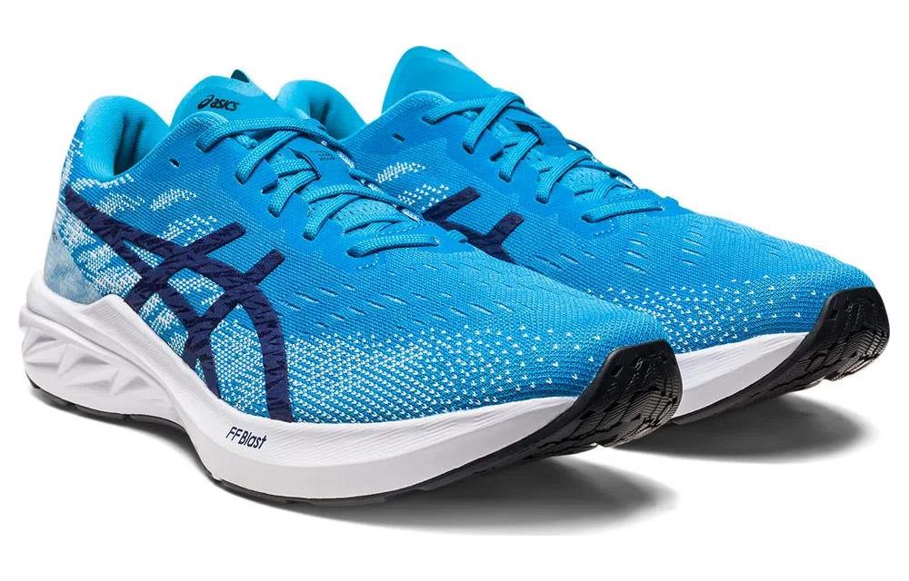 Lookbook ASICS DynaBlast 3 'Island Blue' Sepatu Olahraga Pria-Biru Pulau 1011B460-403
