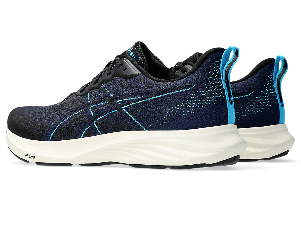 Lookbook アシックス ダイナブラスト 4 'ブラックブルーエクスパンス' 1011B697-003 1011B697-003