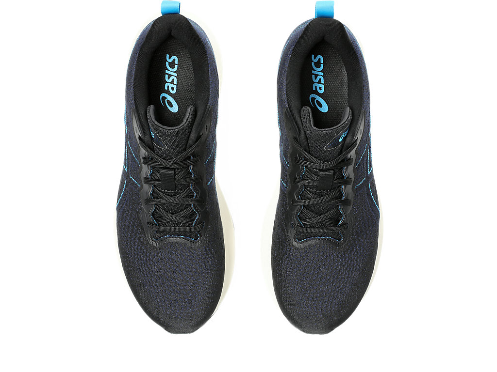 Details for アシックス ダイナブラスト 4 'ブラックブルーエクスパンス' 1011B697-003 1011B697-003