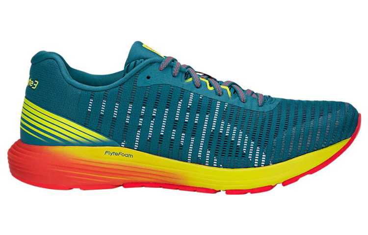 Order ASICS Dynaflyte 3 Hijau/Kuning 1011A002-401