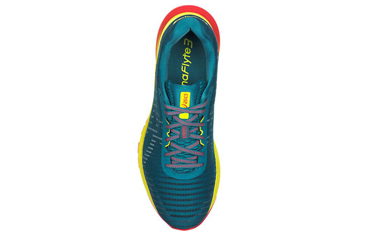 Shop ASICS Dynaflyte 3 Hijau/Kuning 1011A002-401