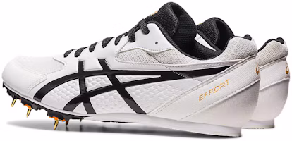 Shop ASICS Effort 13 Track and Field Spike Shoes 'White Black' 1093A167-100