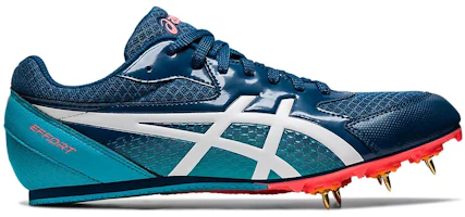 Order ASICS Effort 13 Track and Field Spike Shoes 'Navy Aqua Blue Black' 1093A167-401