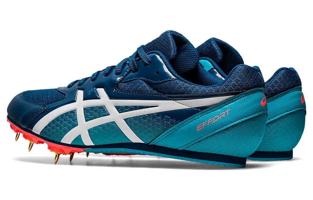 Shop Asics 勇向前 13 舒適運動 輕便耐磨 低筒 跑步鞋 男女款 藍色