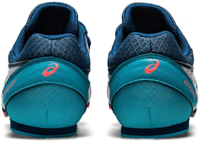 Details for ASICS Effort 13 Track and Field Spike Shoes 'Navy Aqua Blue Black' 1093A167-401