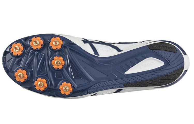 Lookbook アシックス エフォートSK 白青 (Ashikku Efoto SK Shiro Ao) TTP521-0150