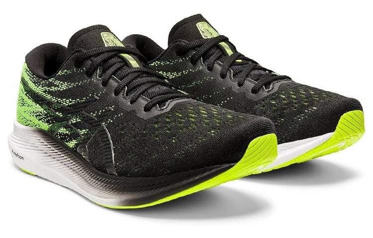 Lookbook ASICS EvoRide 3 Slijtvast Groen Zwart Comfortabele Sneakers 1011B339-002