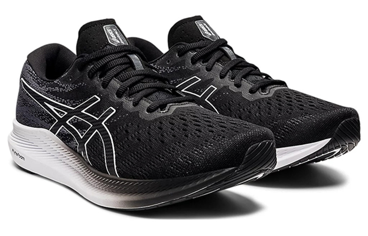 Lookbook Asics Evoride 3 低筒 跑步鞋 男款 黑白 2E寬