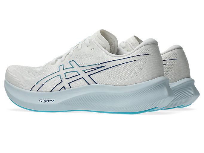 Lookbook ASICS EvoRide Speed 3 Kasut Lari Putih/Biru Saba 1011B969-101