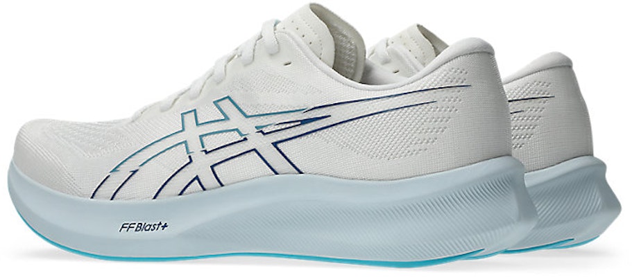 ASICS EvoRide Speed 3 Wide Running Shoes White/Saba Blue 1011B968-101 Lookbook ASICS EvoRide Speed 3 Wide Running Shoes White/Saba Blue 1011B968-101