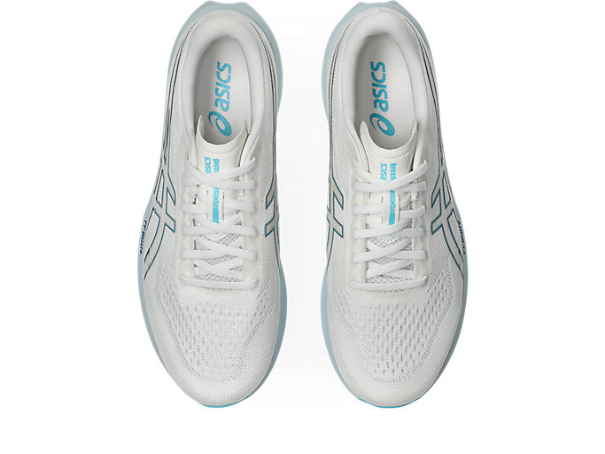 Details for ASICS EvoRide Speed 3 Wide Running Shoes White/Saba Blue 1011B968-101