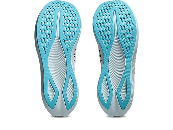 Sizing ASICS EvoRide Speed 3 Wide Running Shoes White/Saba Blue 1011B968-101