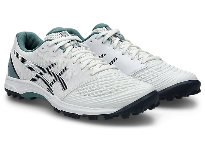 Lookbook ASICS Field Ultimate FF 2 Sportschoenen Wit/Foggy Teal 1111A237-101