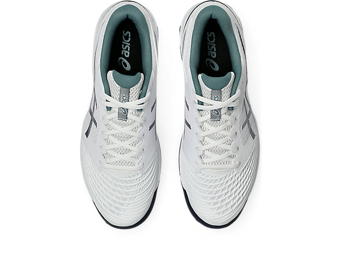 Sizing ASICS Field Ultimate FF 2 Sportschoenen Wit/Foggy Teal 1111A237-101