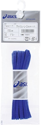 ASICS Flat Shoelaces (Thick Type) 'Blue' TXX117-42 Buy ASICS Flat Shoelaces (Thick Type) 'Blue' TXX117-42
