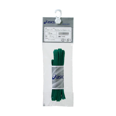 ASICS Flat Shoelaces (Thick Type) 'Green'