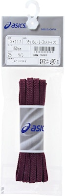 ASICS Flat Shoelaces (Thick Type) 'Wine' TXX117-25 Buy ASICS Flat Shoelaces (Thick Type) 'Wine' TXX117-25