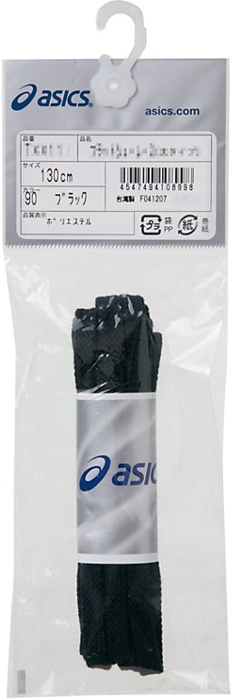 asics-flat-shoelaces-thin-type-black-txx-116-90