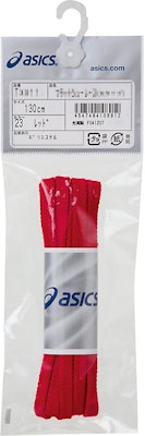 ASICS Flat Shoelaces (Thin Type) 'Red' TXX116-23 Buy ASICS Flat Shoelaces (Thin Type) 'Red' TXX116-23