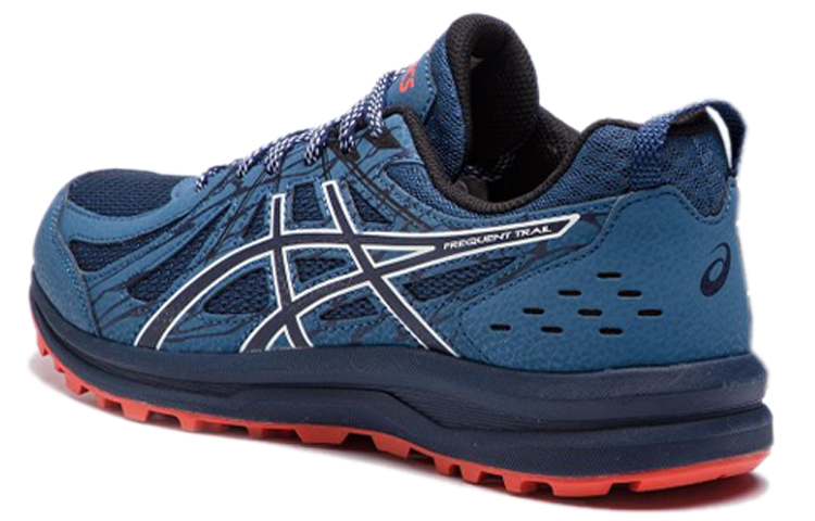 Lookbook ASICS Frequent Trail ''Bleu Orange'' 1011A034-401