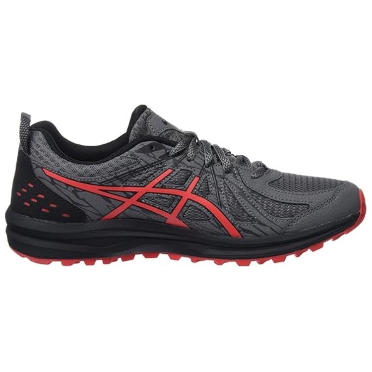 Order ASICS Frequent Trail Rouge ''Gris'' Chaussures de Randonnée 1011A034-021
