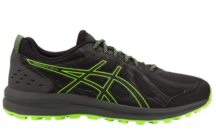Order ASICS Frequent Trail Schwarz/Grün 1011A585-001