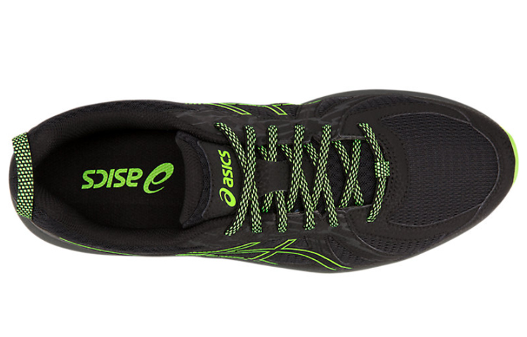 Shop ASICS Frequent Trail Schwarz/Grün 1011A585-001