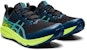 ASICS Fuji Lite 2 'Biru Gelap-Hijau Pendarfluor' 1011B209-002